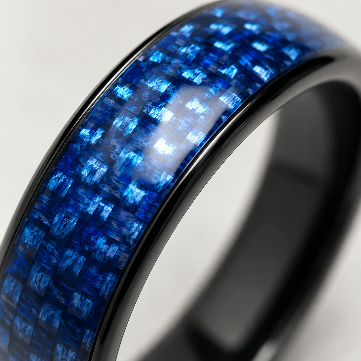 خاتم NFC أزرق منسوج