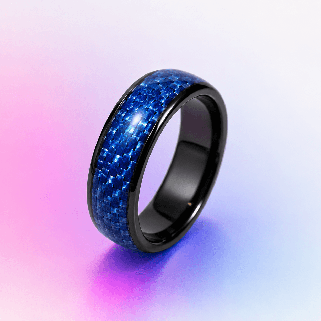 خاتم NFC أزرق منسوج
