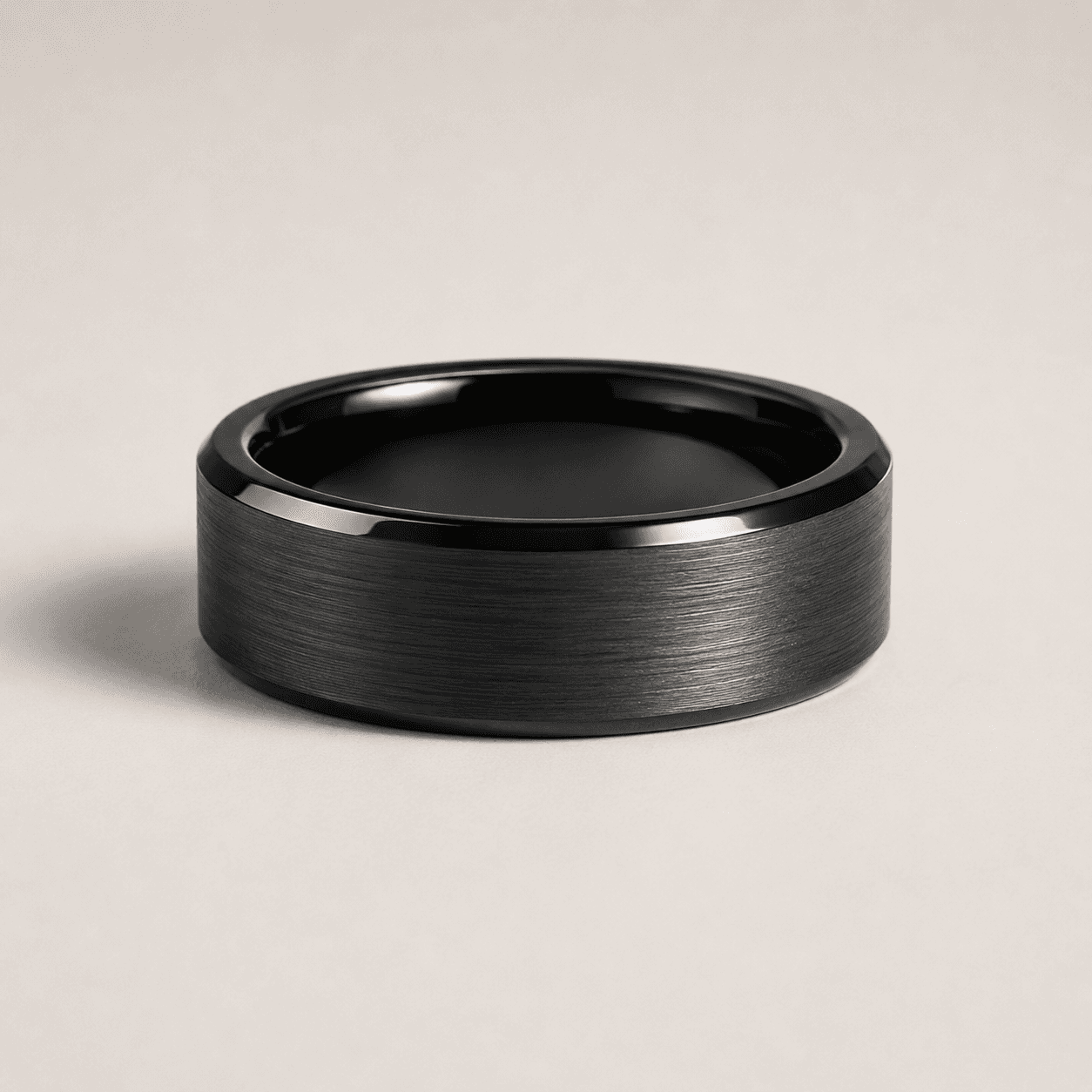 Brushed Black NFC Ring