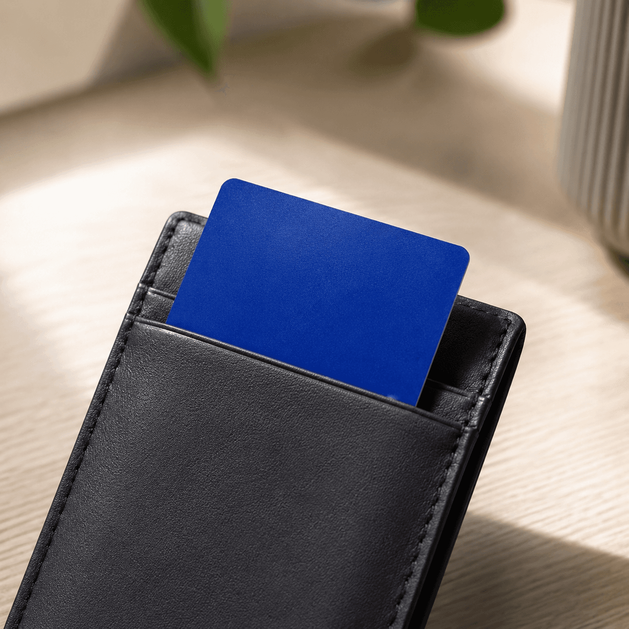 بطاقة NFC زرقاء احترافية